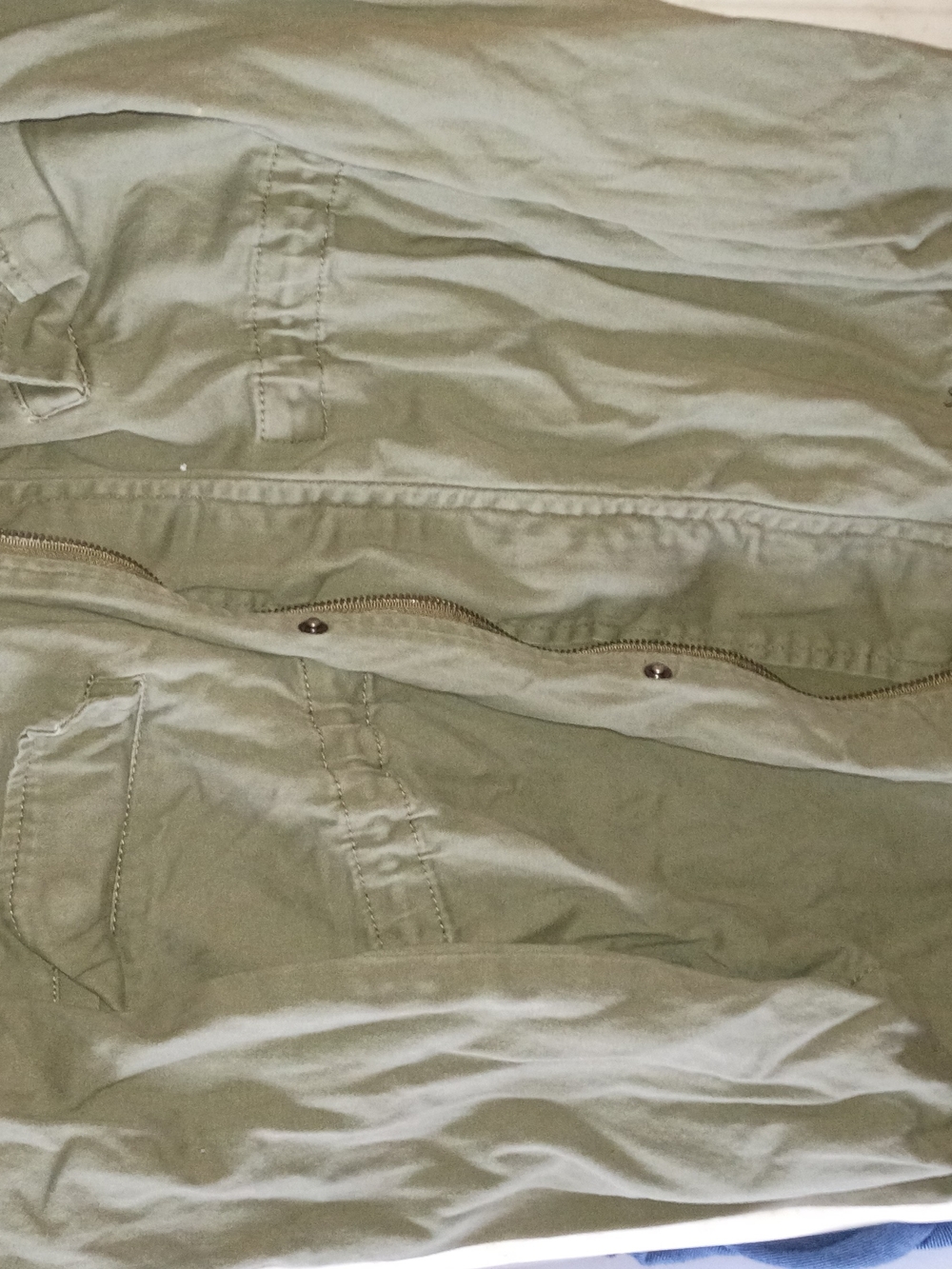 Ashley By 26 International Olive Green Utility Jacket